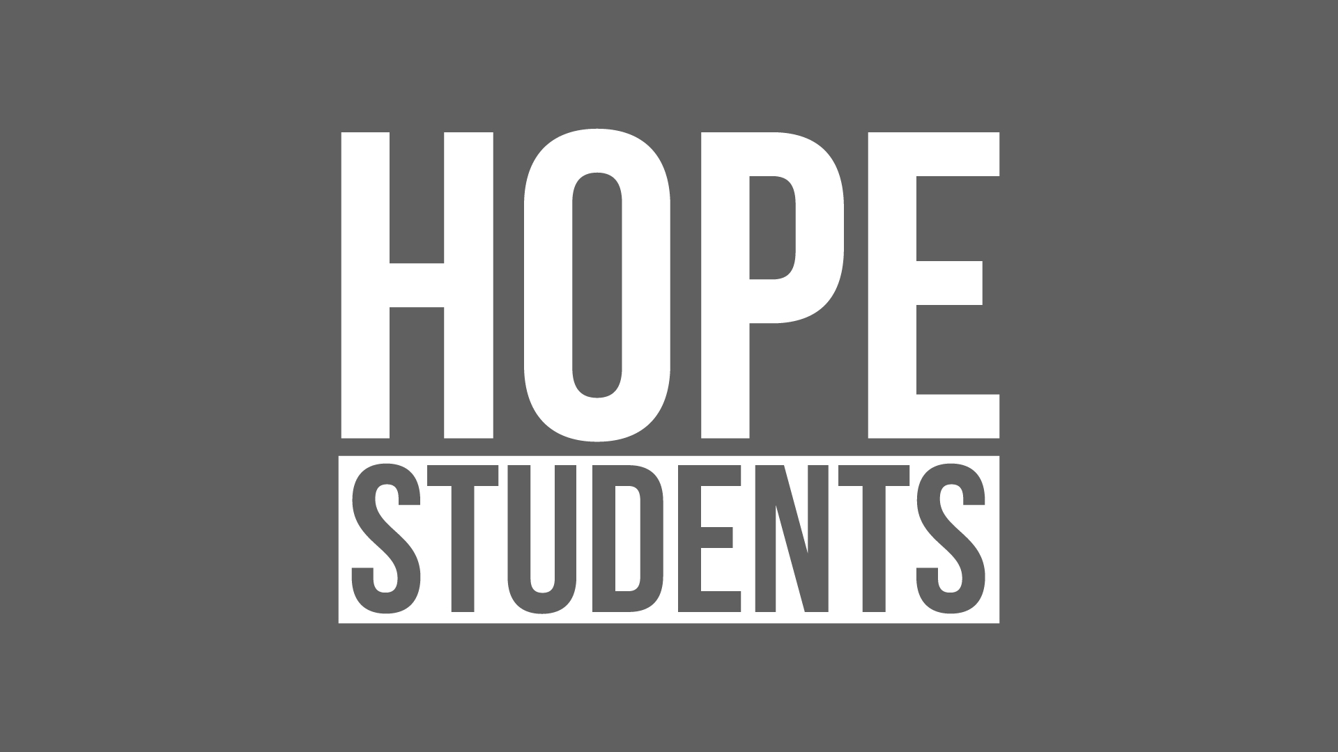 Hope Students